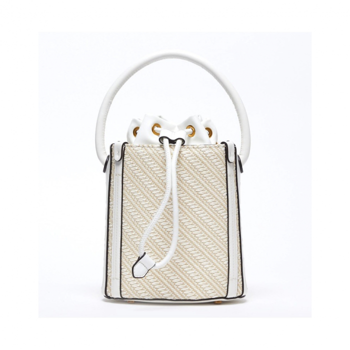 Geanta de dama crossbody, Liu Jo Basket Bag AA4098, Alb [2]