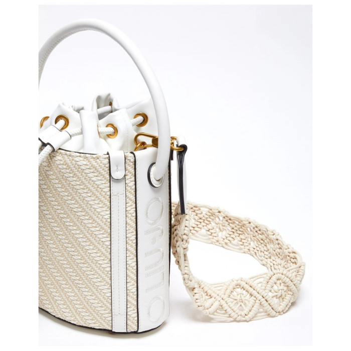 Geanta de dama crossbody, Liu Jo Basket Bag AA4098, Alb [3]