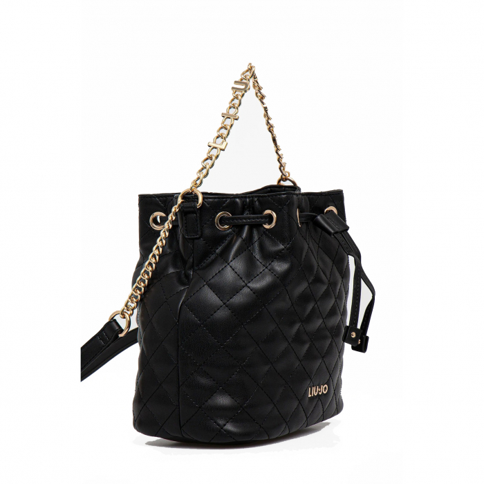 Geanta de dama crossbody, Liu Jo Basket Bag AA5128, Negru [2]