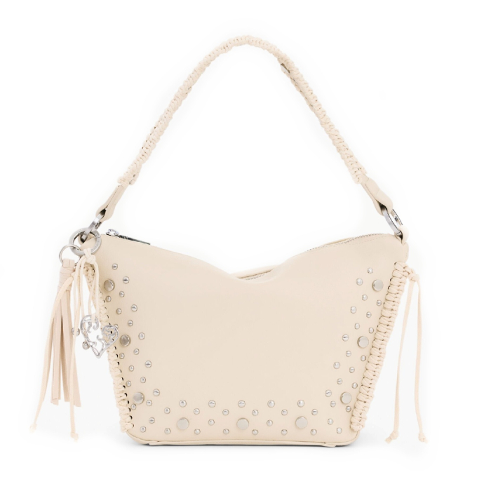 Geanta de dama, de mana si umar, crossbody, Desigual, seria Gallium Munich, Bej [6]