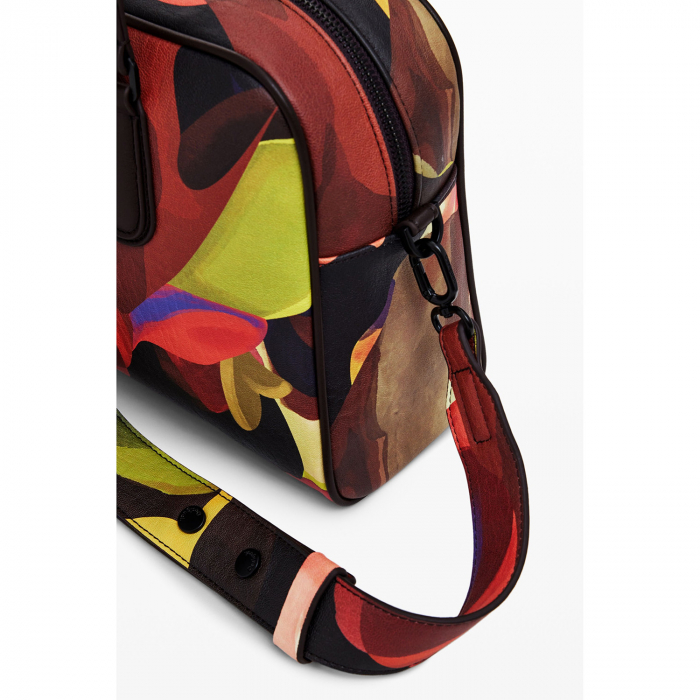 Geanta de dama, de mana si umar, imprimeu abstract, Camo Lacroix Prades Maxi, Multicolor [6]