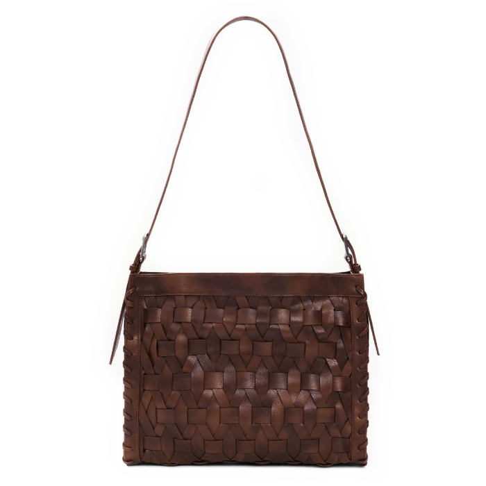 Geanta de dama, de mana si umar, Desigual, Argon, Maro coniac [8]