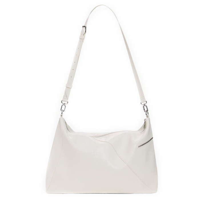 Geanta de dama, de mana si umar, Desigual, Big Bergamo, Alb [8]