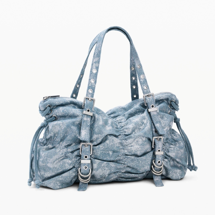 Geanta de dama, de mana si umar, Desigual, Buxton Denim, Albastru [2]