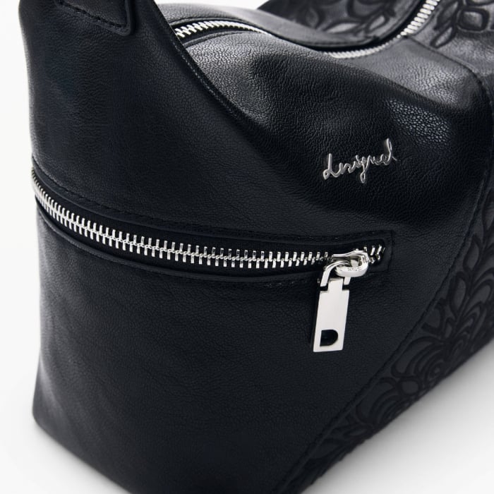 Geanta de dama, de mana si umar, Desigual, seria Sierra Huntington, Negru [5]