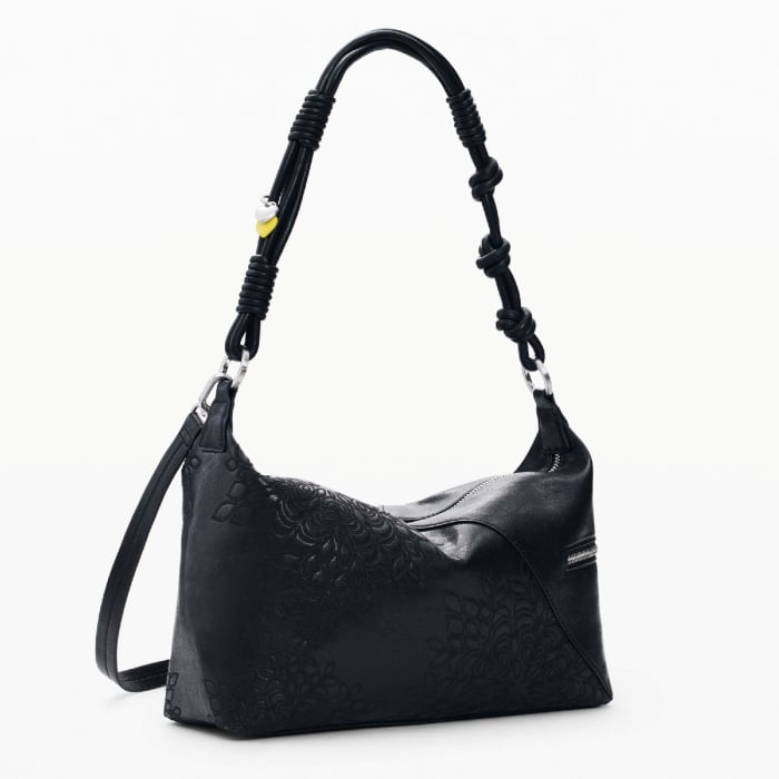 Geanta de dama, de mana si umar, Desigual, seria Sierra Huntington, Negru [2]