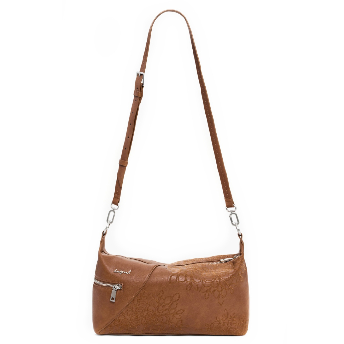 Geanta de dama, de mana si umar, Desigual, seria Sierra Huntington, Camel [8]