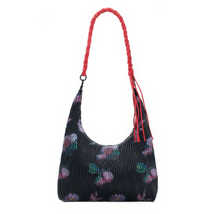 Geanta de dama, de mana si umar, Desigual, seria Xenon Samara, Negru [6]
