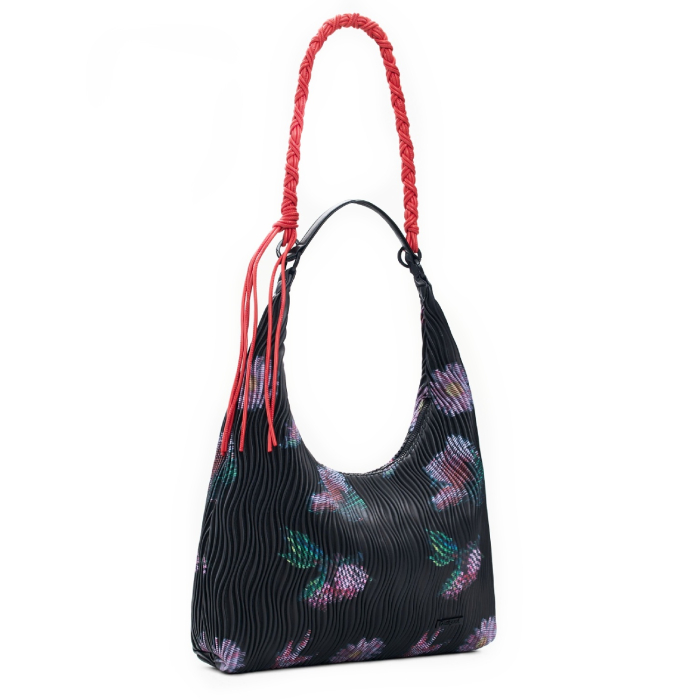 Geanta de dama, de mana si umar, Desigual, seria Xenon Samara, Negru [7]