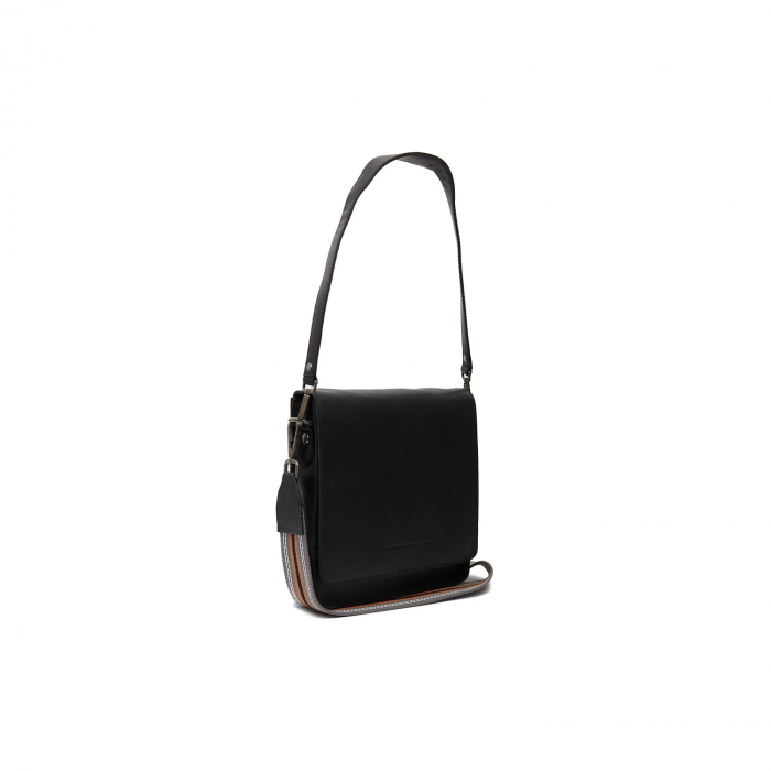 Geanta de dama, de mana si umar, din piele naturala, The Chesterfield Brand, Osuna, Negru [1]
