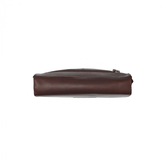 Geanta de dama, de mana si umar, din piele naturala, The Chesterfield Brand, Osuna, Maro inchis [5]