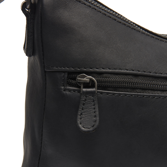 Geanta de dama, de mana si umar, din piele naturala, The Chesterfield Brand, Tivra, Negru [5]