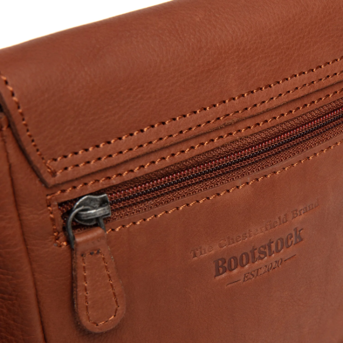 Geanta mica de dama de umar The Chesterfield Brand, Feynor piele naturala, Maro coniac [5]