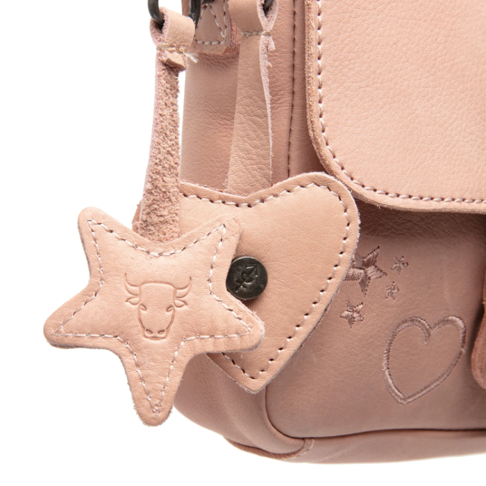 Geanta mica de dama de umar The Chesterfield Brand, Feynor piele naturala, Roz pudra [3]