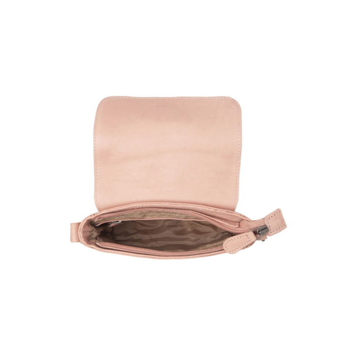 Geanta mica de dama de umar The Chesterfield Brand, Feynor piele naturala, Roz pudra [5]