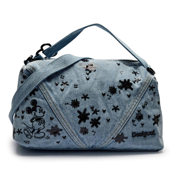 Geanta de dama, Desigual, Denim Mickey, Albastru [7]