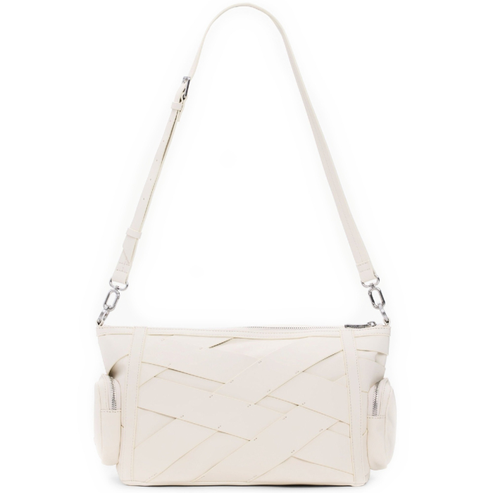 Geanta de dama, Desigual, Habana, Alb [6]