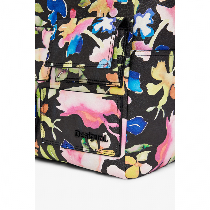 Geanta de dama, Desigual, Pocket Print Valvidia, Multicolor [4]