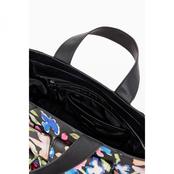 Geanta de dama, Desigual, Pocket Print Valvidia, Multicolor [3]