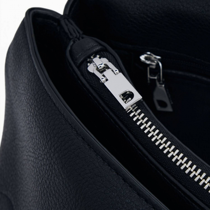 Geanta de dama, Desigual, seria Half Logo Venecia, Negru [4]