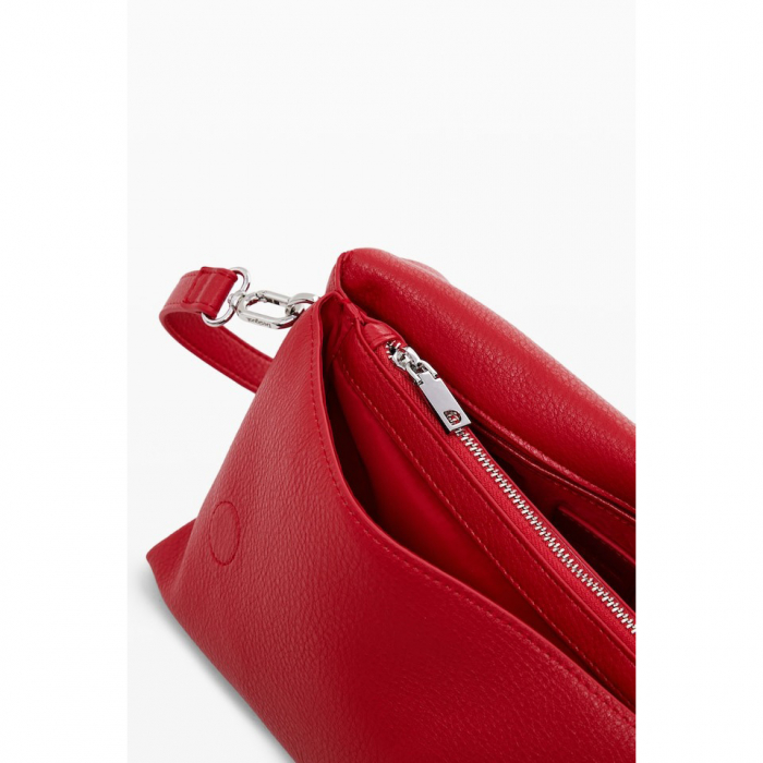 Geanta de dama, Desigual, seria Half Logo Venecia, Rosu [6]