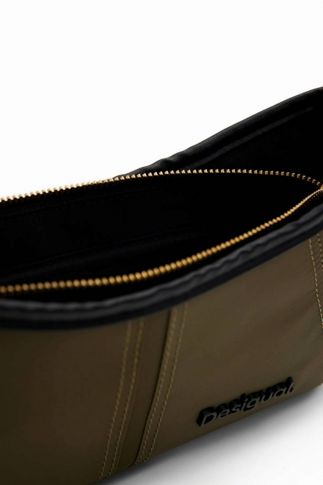 Geanta de dama, Desigual, seria Hopper Ferrol, Verde olive [4]