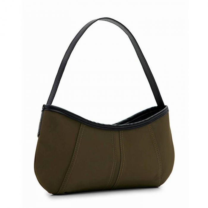 Geanta de dama, Desigual, seria Hopper Ferrol, Verde olive [5]