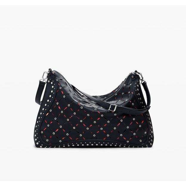 Geanta de dama, Desigual, seria Poker Yankee Leiria Mini, Negru [2]