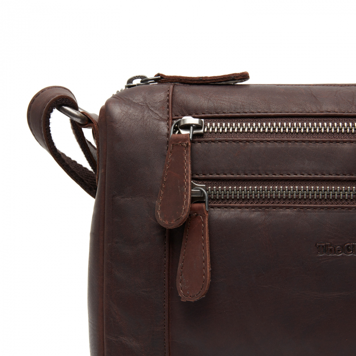 Geanta de dama din piele naturala, The Chesterfield Brand, Alberta, Maro inchis [2]