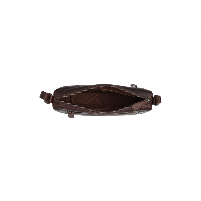 Geanta de dama din piele naturala, The Chesterfield Brand, Alberta, Maro inchis [4]
