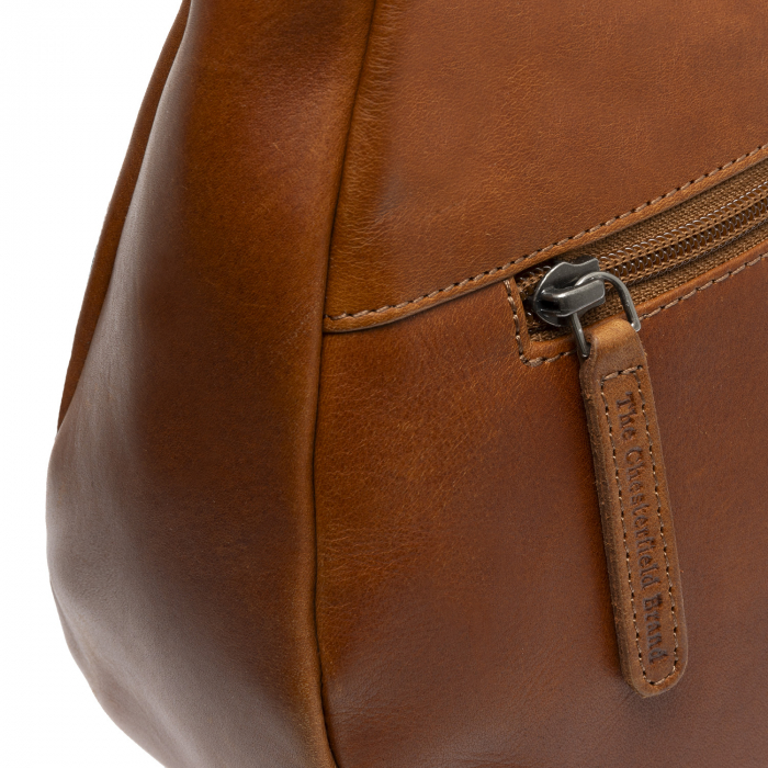 Geanta de dama, din piele naturala, The Chesterfield Brand, Alexandria, Maro coniac [6]