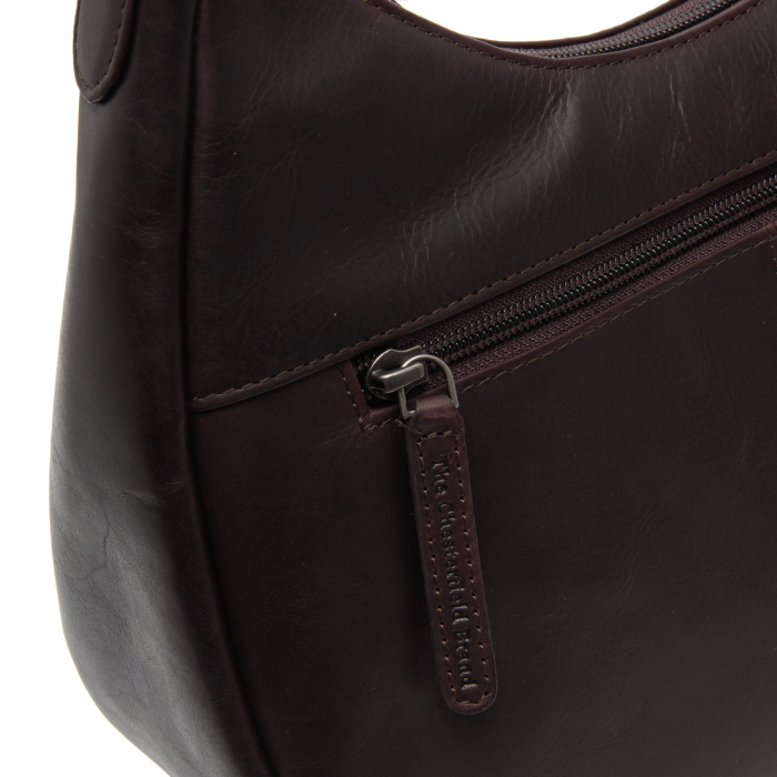 Geanta de dama, din piele naturala, The Chesterfield Brand, Alexandria, Maro inchis [5]