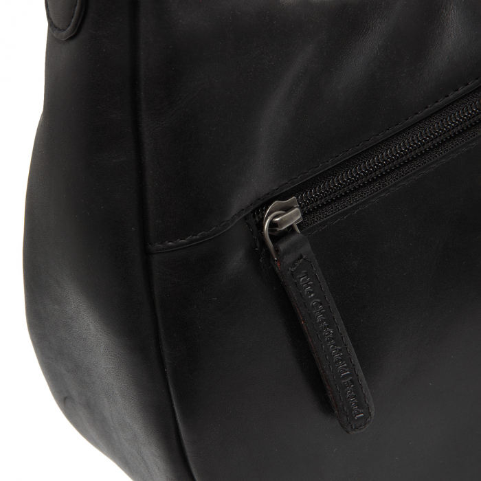 Geanta de dama, din piele naturala, The Chesterfield Brand, Alexandria, Negru [5]