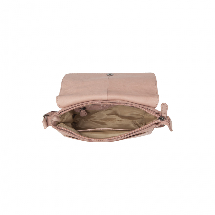 Geanta de dama din piele naturala, The Chesterfield Brand, Ann, Roz pudra [5]