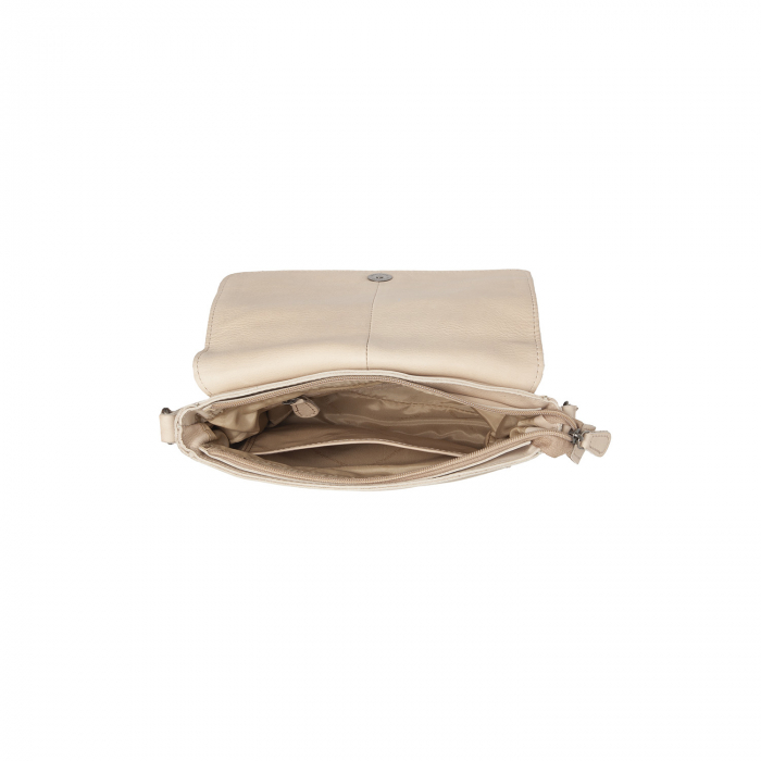 Geanta de dama din piele naturala, The Chesterfield Brand, Ann, Bej [4]