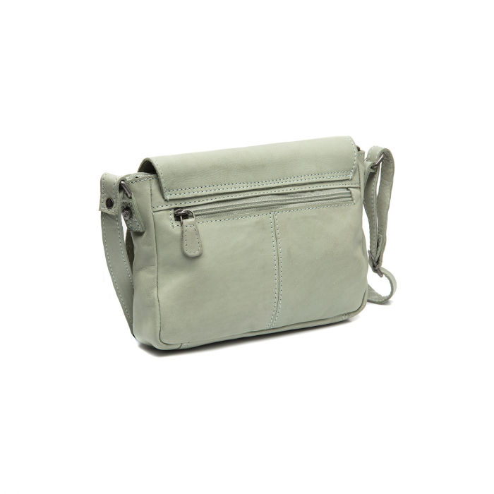 Geanta de dama din piele naturala, The Chesterfield Brand, Ann, Verde ou de rata [9]