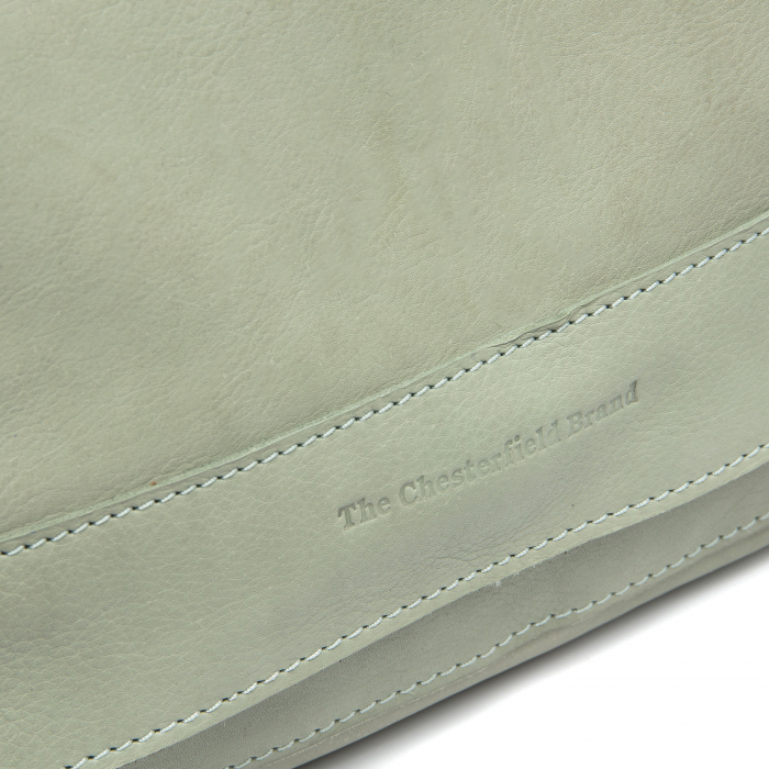 Geanta de dama din piele naturala, The Chesterfield Brand, Ann, Verde ou de rata [5]
