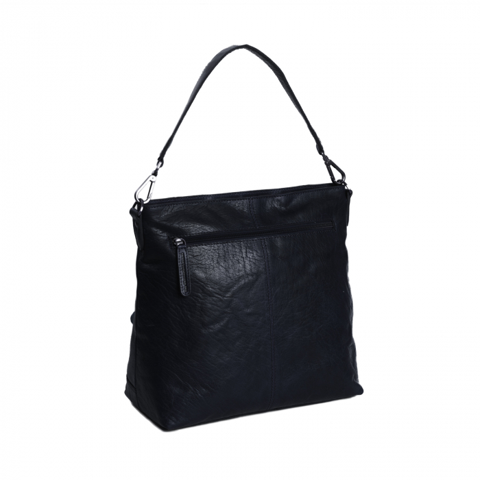 Geanta de dama din piele naturala, The Chesterfield Brand, Annic, de mana si umar, Bleumarin [2]