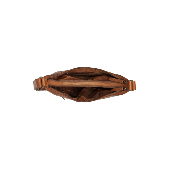 Geanta de dama din piele naturala, The Chesterfield Brand, Arlette, Maro coniac [4]