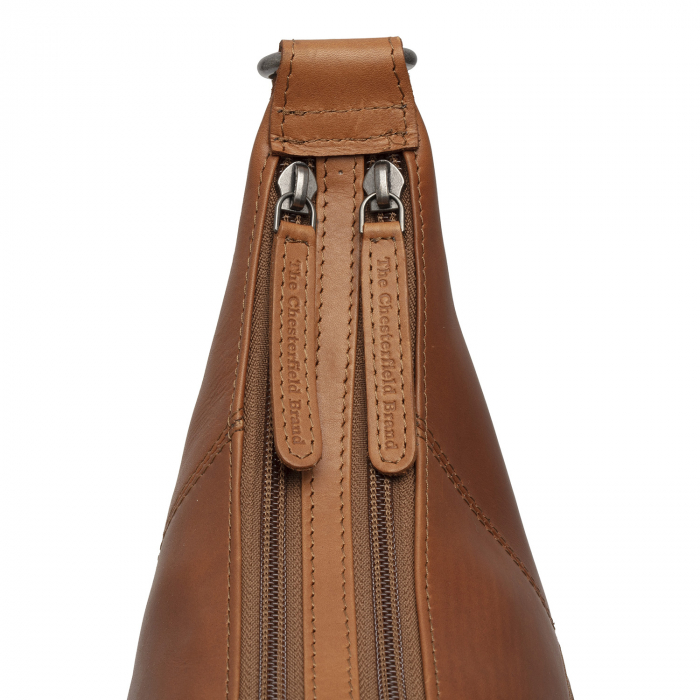 Geanta de dama din piele naturala, The Chesterfield Brand, Arlette, Maro coniac [5]