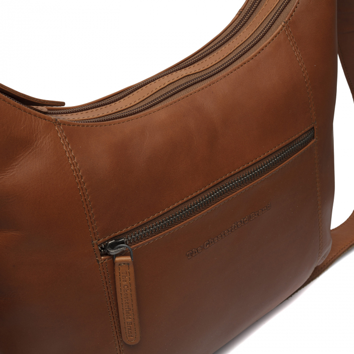 Geanta de dama din piele naturala, The Chesterfield Brand, Arlette, Maro coniac [6]
