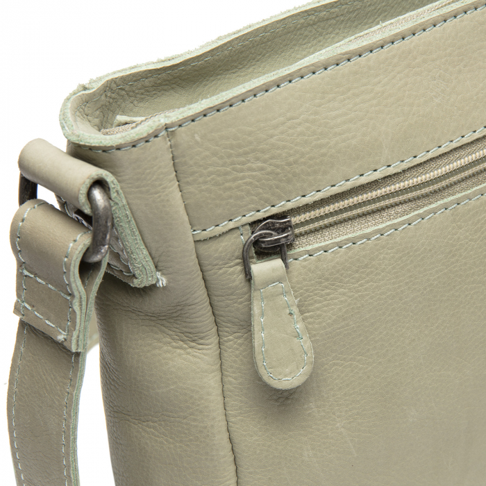 Geanta de dama din piele naturala, The Chesterfield Brand, Aston, Verde ou de rata [7]