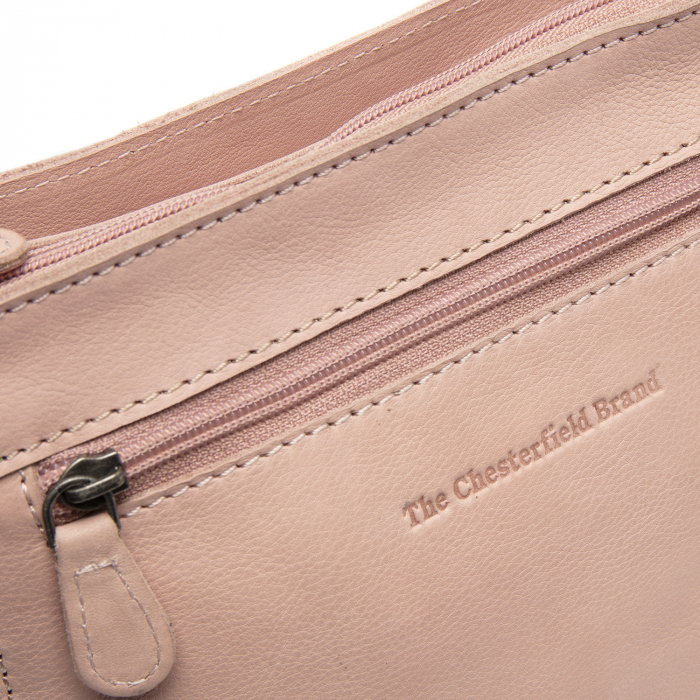 Geanta de dama din piele naturala, The Chesterfield Brand, Aston, Roz pudra [2]