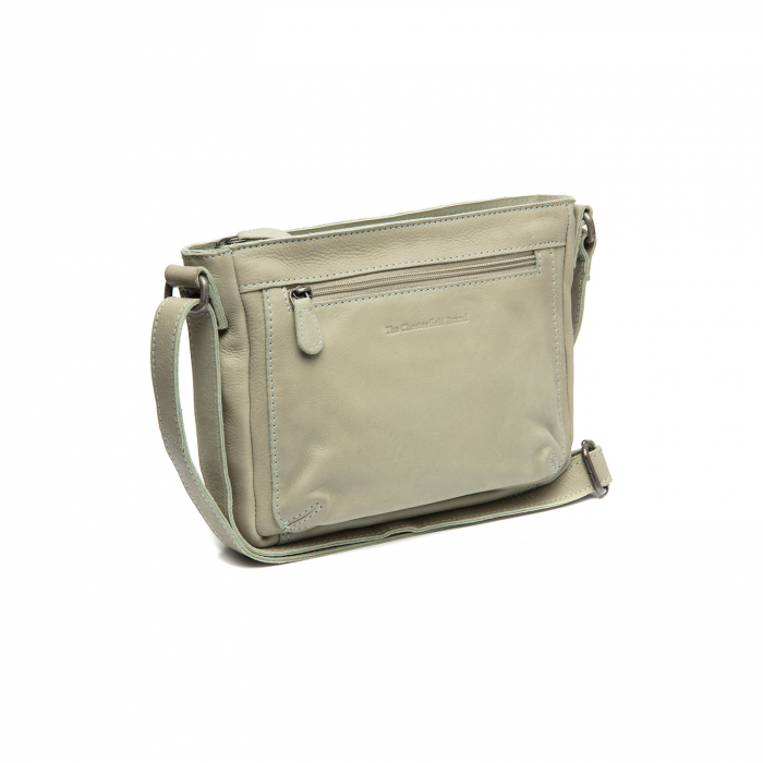 Geanta de dama din piele naturala, The Chesterfield Brand, Aston, Verde ou de rata [3]