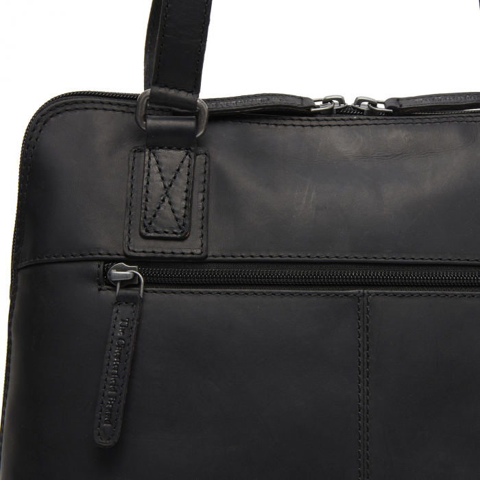 Geanta de dama din piele naturala, The Chesterfield Brand, Belgrado, Negru [5]