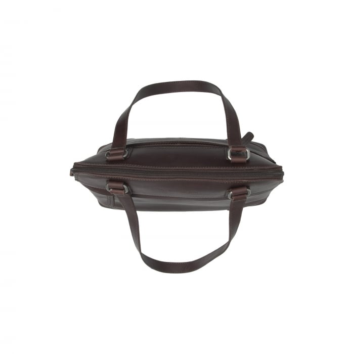 Geanta de dama din piele naturala, The Chesterfield Brand, Belgrado, Maro inchis [3]
