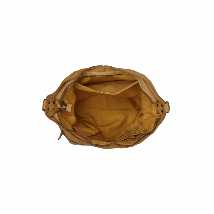 Geanta de dama din piele naturala, The Chesterfield Brand, Bolivia, Galben ocru [2]