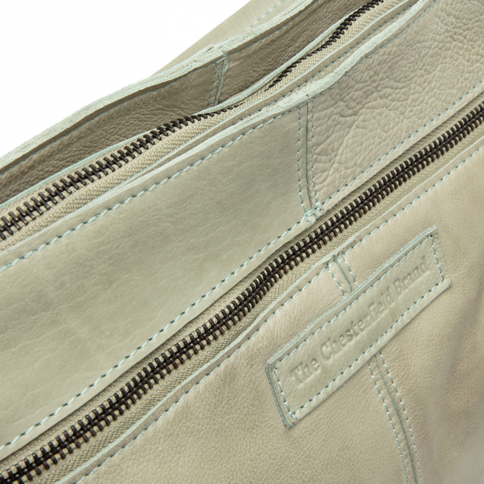 Geanta de dama din piele naturala, The Chesterfield Brand, Bolivia, Verde marin [4]