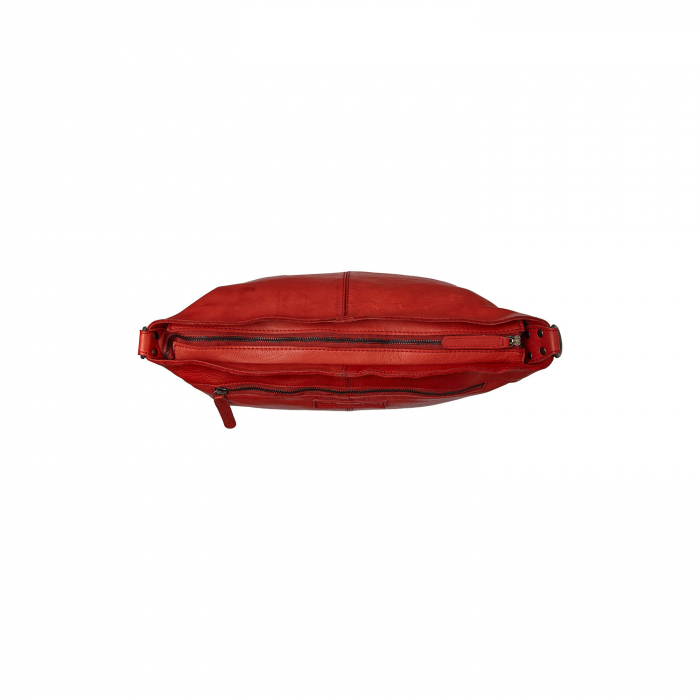 Geanta de dama din piele naturala, The Chesterfield Brand, Bolivia, Rosu [5]