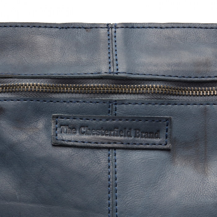 Geanta de dama din piele naturala, The Chesterfield Brand, Bolivia, Bleumarin [2]